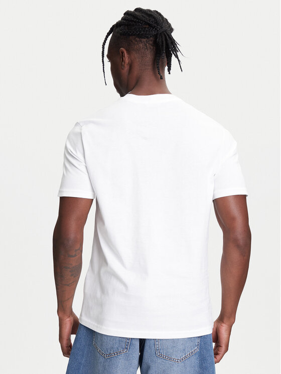 United Colors Of Benetton United Colors Of Benetton T-shirt 3BL0U10AG Bianco Relaxed Fit