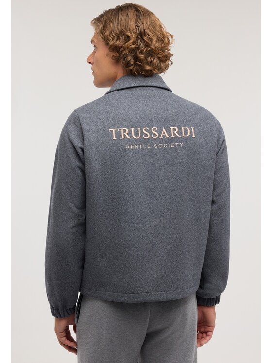 Trussardi Trussardi Marynarka R014M000074N0G1 Szary Regular Fit