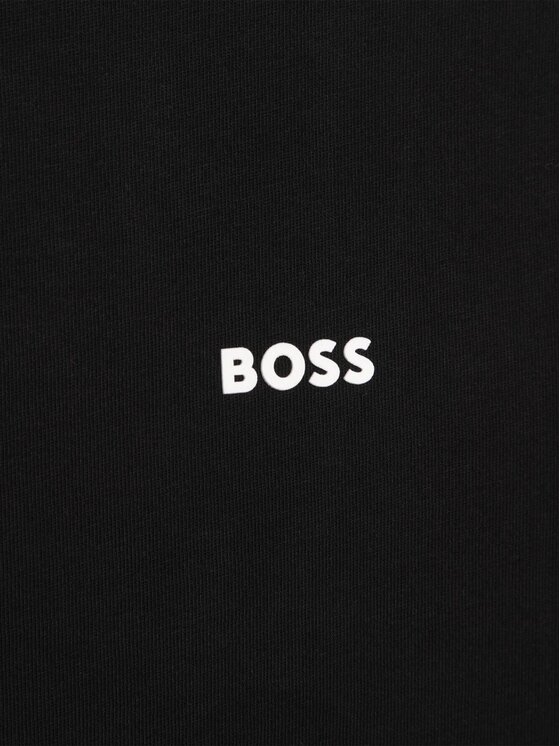 BOSS Boss T-särk J25P23 S Must Regular Fit