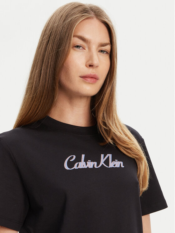 Calvin Klein Jeans Calvin Klein Jeans T-Shirt Classic Logo LV047C854G Czarny Regular Fit