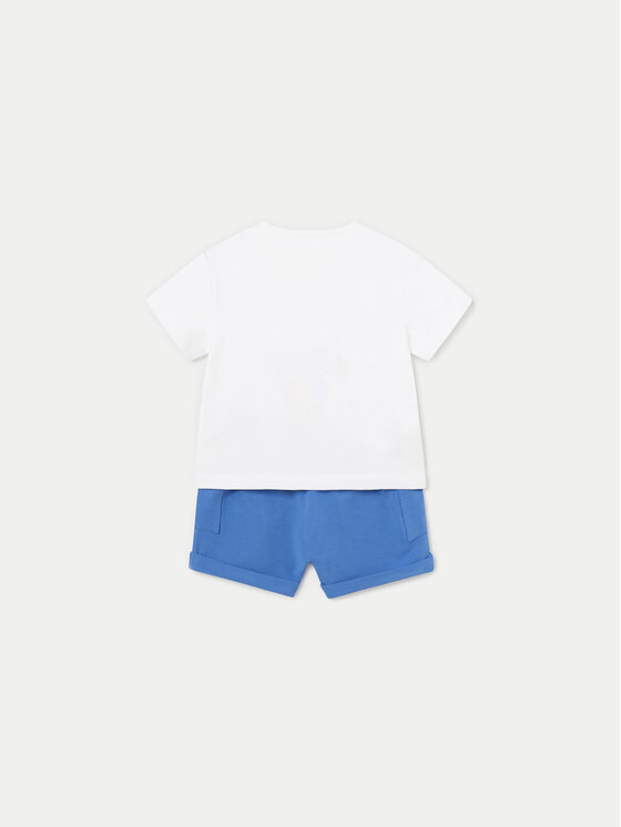 Mayoral Mayoral Completo 2 T-shirt e pantaloncini 1627 Multicolore Regular Fit