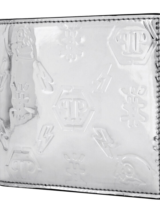 PHILIPP PLEIN PHILIPP PLEIN Portfel 1517 Srebrny