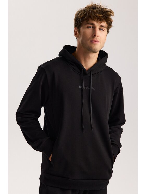 ROUGH RADICAL ROUGH RADICAL Bluza COTTON ACTIVE HOODIE MEN Czarny Regular Fit