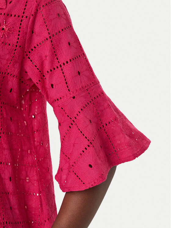 Iconique Iconique Vasarinė suknelė Romina IC26-039 Rožinė Regular Fit