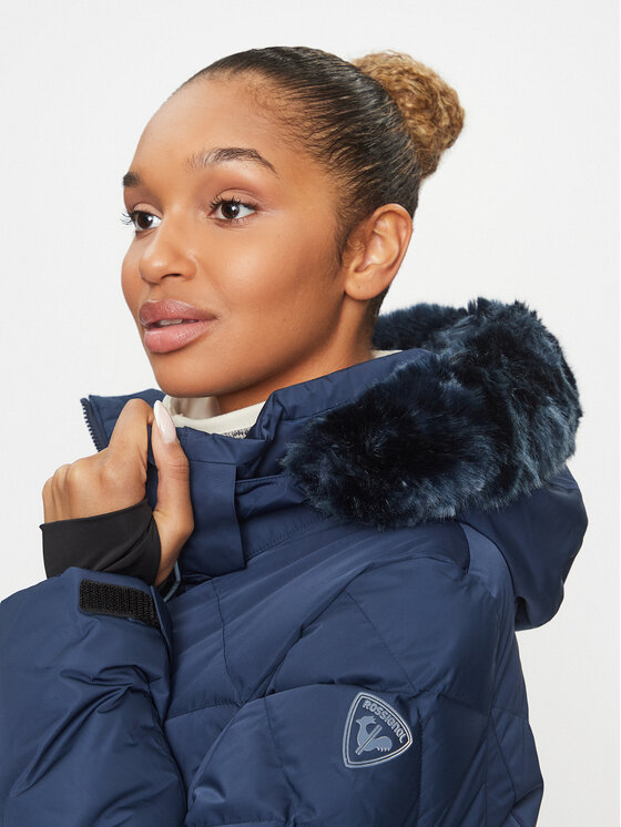 Rossignol Rossignol Slēpošanas jaka Staci Pearly RLMWJ40 Tumši zils Regular Fit