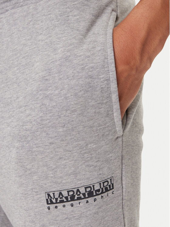 Napapijri Napapijri Долнище анцуг M-Gori Wint NP0A88UH Сив Relaxed Fit