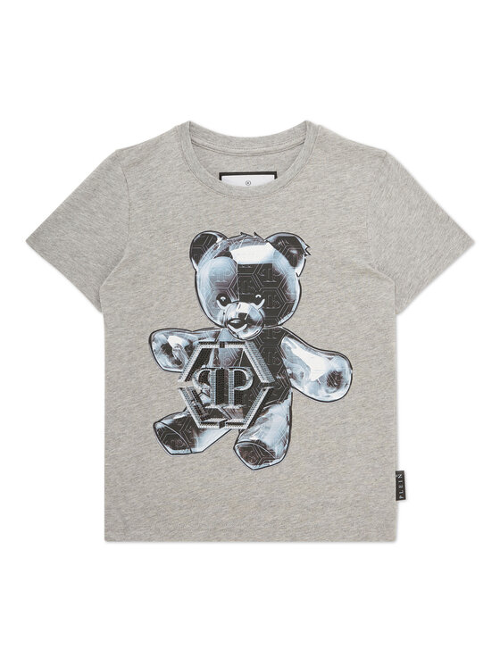 PHILIPP PLEIN PHILIPP PLEIN T-shirt 19977 Grigio Regular Fit