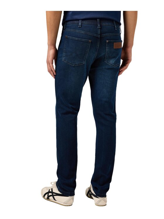 Wrangler Wrangler Jeansy 112362455 Granatowy Slim Fit