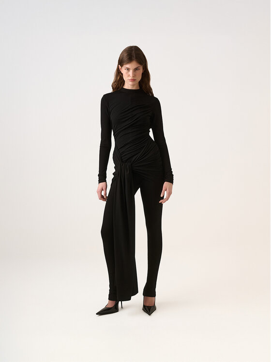 La Mania La Mania Jumpsuit FLEUR Nero Classic Fit