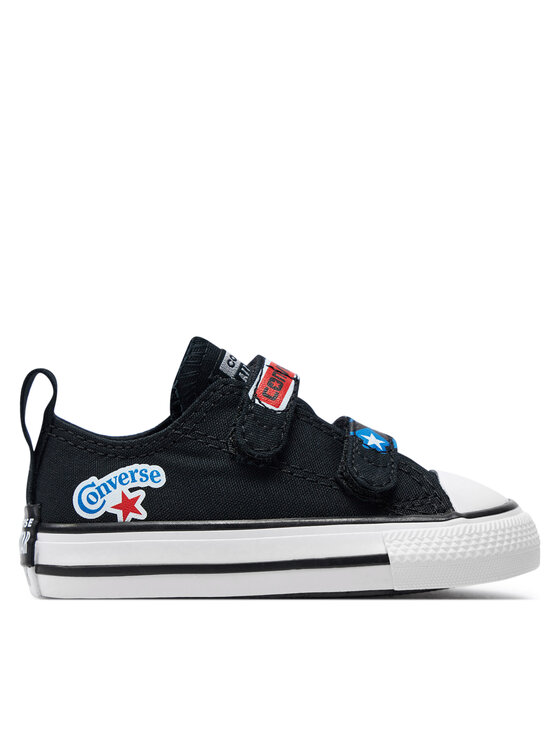 Converse Converse Tornacipő Chuck Taylor All Star Easy On Sticker Stash A06359C Fekete