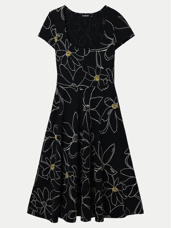 Desigual Desigual Suvekleit Margaritis 24SWVK55 Must Regular Fit