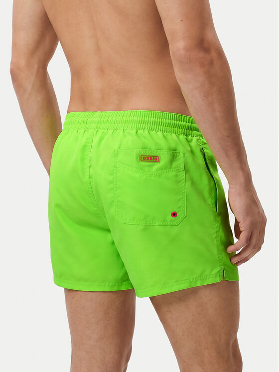 Guess Guess Pantaloncini da bagno F6GT25 WG282 SHORT Verde Regular Fit
