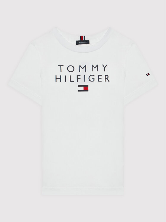Tommy Hilfiger Tommy Hilfiger T-shirt Th Logo KB0KB06849 M Bijela Regular Fit
