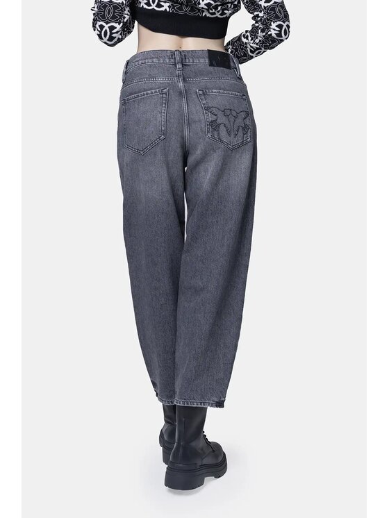 PINKO PINKO Τζιν Estelle Γκρι Regular Fit