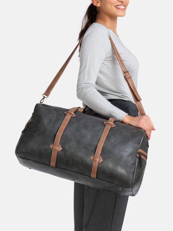 Herling Herling Borsa da viaggio Mercer Grigio