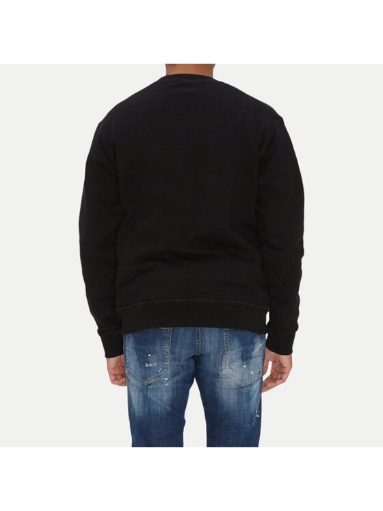 Dsquared2 Dsquared2 Mikina S79GU0004 S25515 Černá Regular Fit