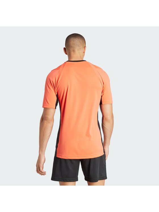 adidas adidas Koszulka techniczna Referee 24 Pomarańczowy Slim Fit