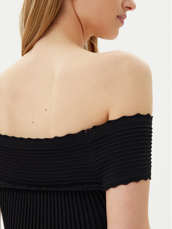 Morgan Morgan Rochie de zi 251-RMELDO Negru Regular Fit