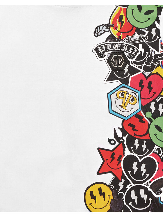 PHILIPP PLEIN PHILIPP PLEIN Felpa 19987 Bianco Regular Fit