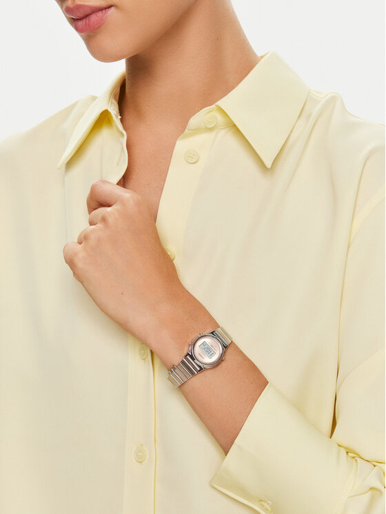 Casio Casio Zegarek LA700WE-4AEF Srebrny