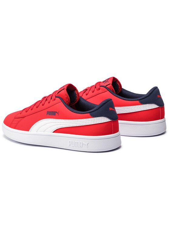 Puma Puma Sneakersy Smash V2 Buck Jr 365182 07 Czerwony
