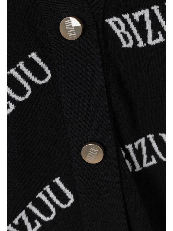 BIZUU BIZUU Kardigan KYLE Černá Standard Fit