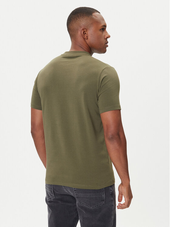 KARL LAGERFELD KARL LAGERFELD Marškinėliai 755051 554235 Žalia Regular Fit