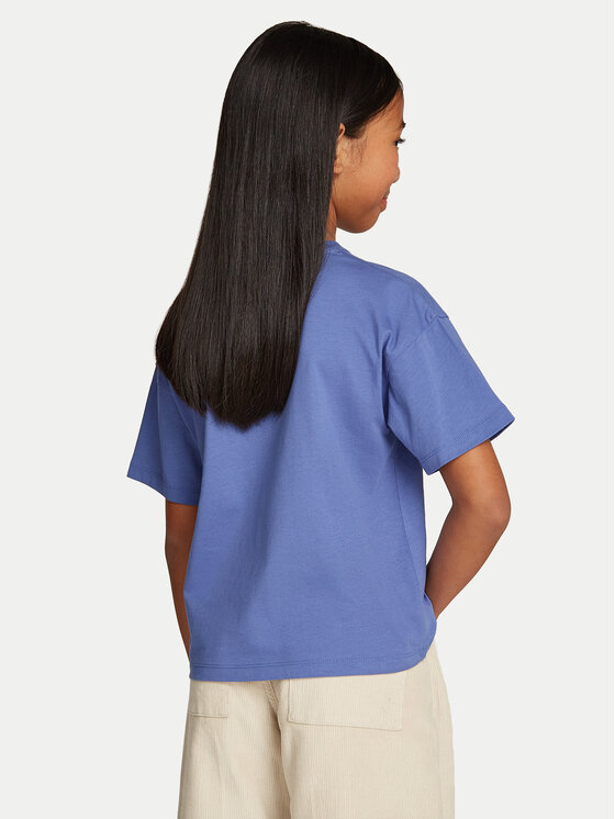 Calvin Klein Jeans Calvin Klein Jeans T-Shirt Logo IG0IG02136 Blau Boxy Fit
