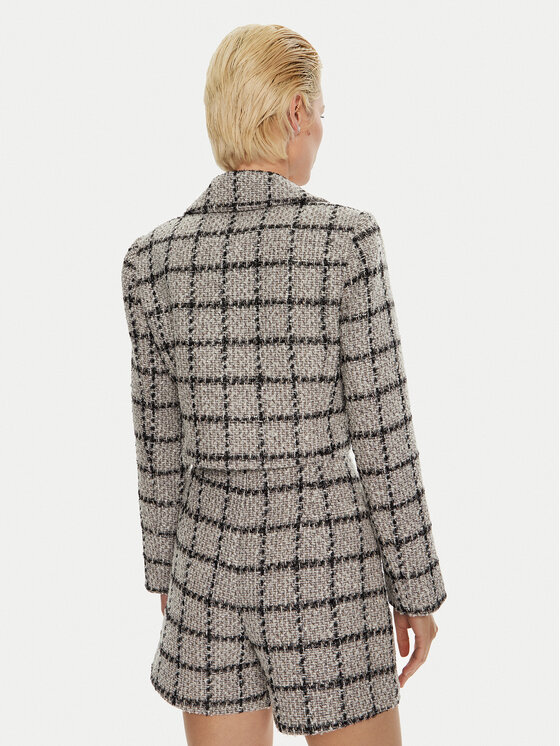 Bruuns Bazaar Bruuns Bazaar Marynarka Nanyas BBW4175 Szary Loose Fit