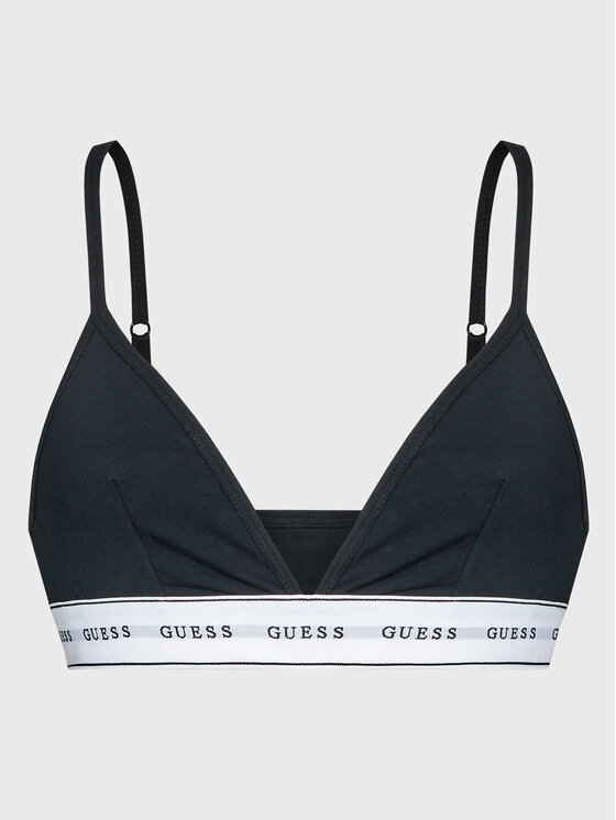 Guess Guess Podprsenka Bralette Carrie O2BC02 KBBU1 Černá