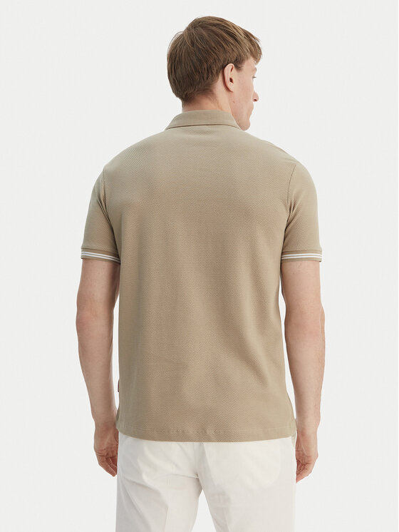JOOP! Jeans JOOP! Jeans Polokošeľa 15 JJJ-17Amare 30046012 Béžová Modern Fit