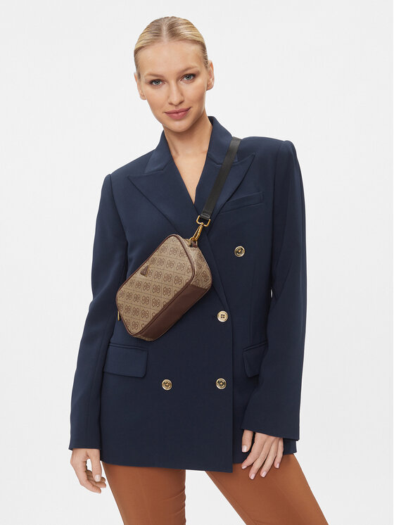 Guess Guess Válltáska Vezzola Smart Accessories PMEVZL P3145 Bézs