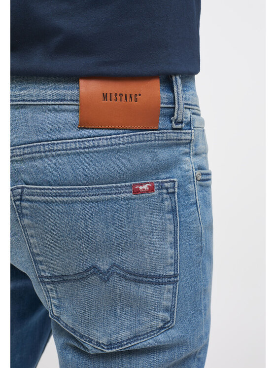 Mustang Mustang Jeansy ATLANTA SUPER SKINNY Niebieski Skinny Fit