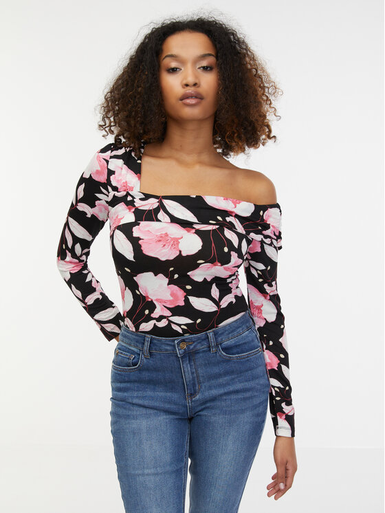Orsay Orsay Top 1000127660000__S Różowy Regular Fit