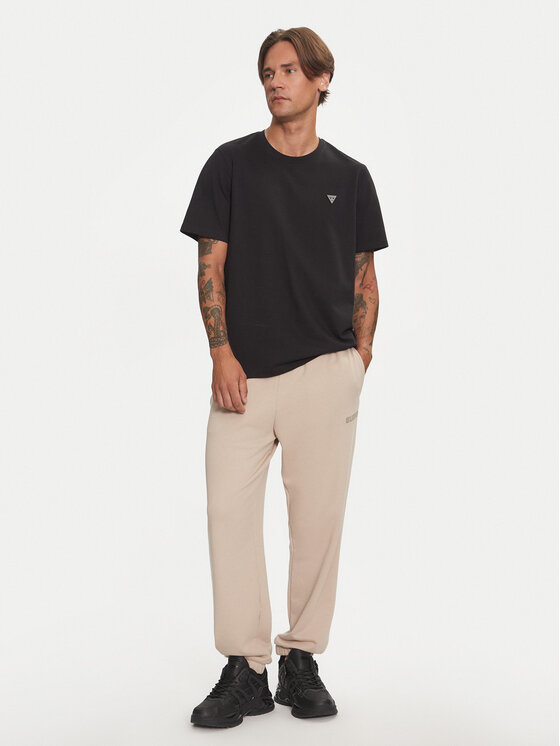 Guess Guess Sporta bikses Emis Z4YB00 KAIJ1 Bēšs Relaxed Fit