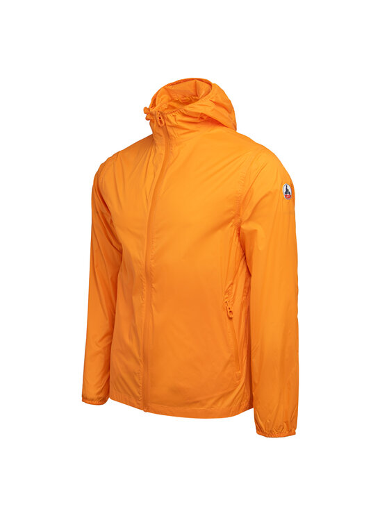 Jott Jott Kurtka przejściowa SS24MJAC40-70A_4XL Pomarańczowy Regular Fit