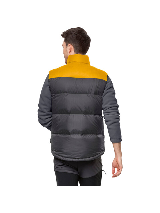 Jack Wolfskin Jack Wolfskin Gilet Jack Wolfskin Dna Tundra Down Vest M Grigio Regular Fit