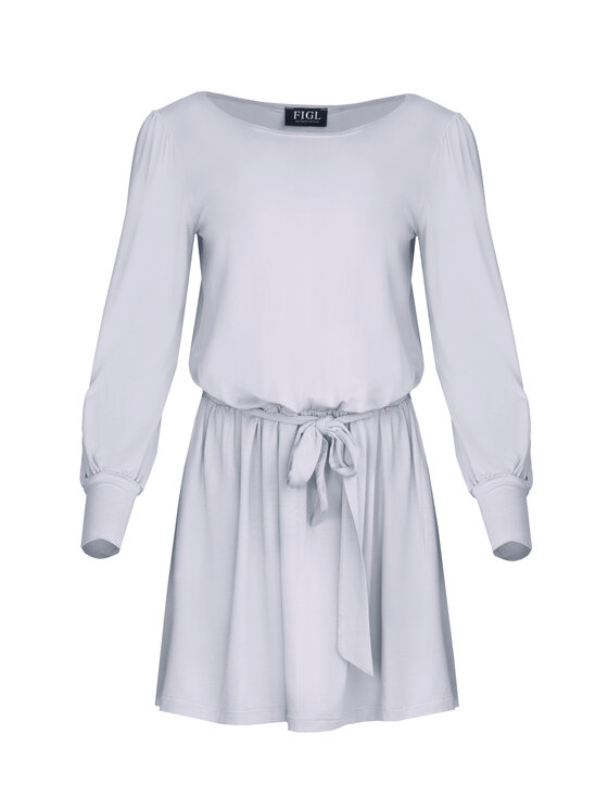 FIGL FIGL Šaty M576 Sivá Regular Fit