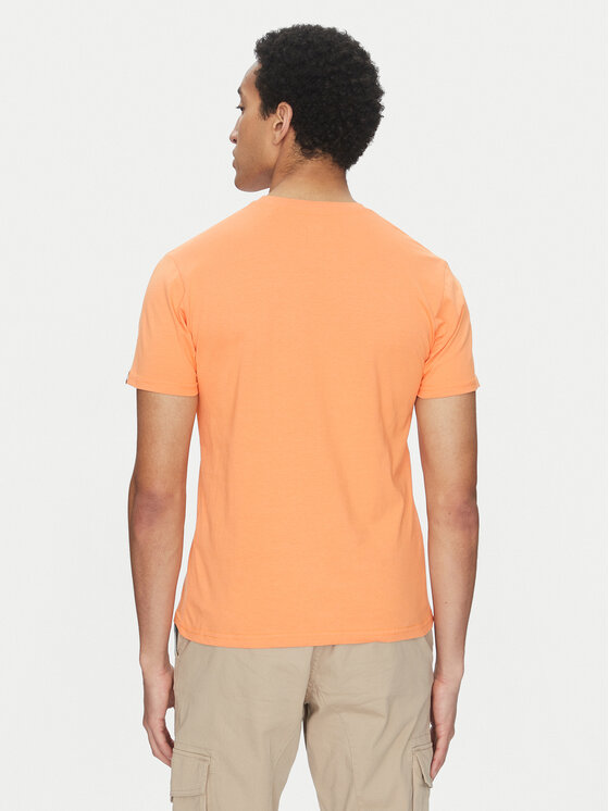 Alpha Industries Alpha Industries Majica 146509 Oranžna Regular Fit