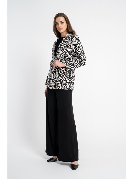 CLICK CLICK Σακάκι 71-0023 Μαύρο Relaxed Fit