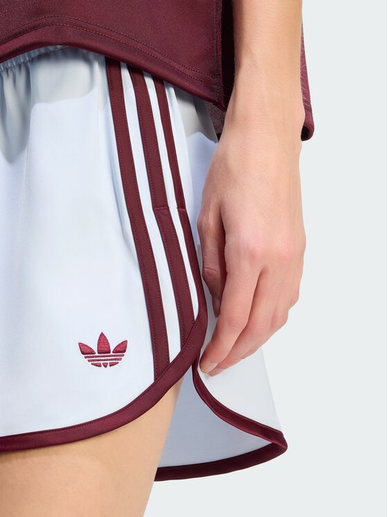 adidas adidas Szorty materiałowe 159025 Niebieski jasny