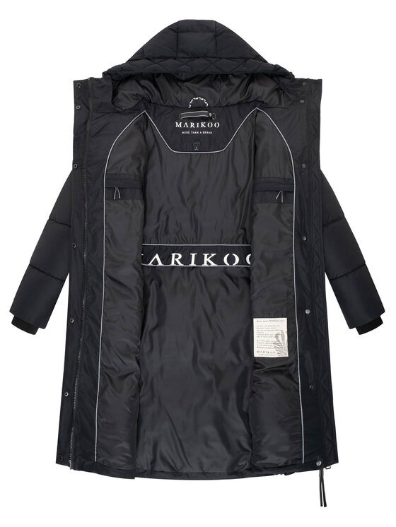 Marikoo Marikoo Kurtka zimowa Michikoo Czarny Regular Fit