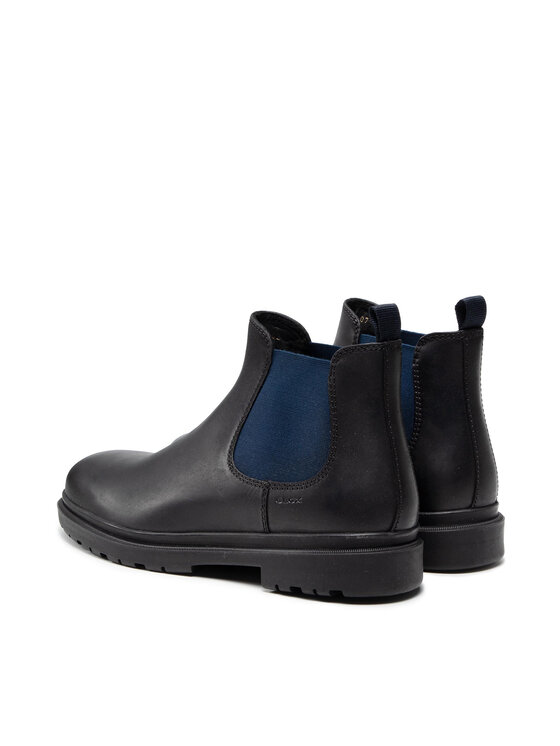 Geox Geox Kotníková obuv s elastickým prvkem U Andalo A U16DDA 00045 C4429 Černá