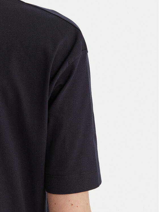 Guess Guess Marškinėliai V6GI20 K3509 Tamsiai mėlyna Regular Fit