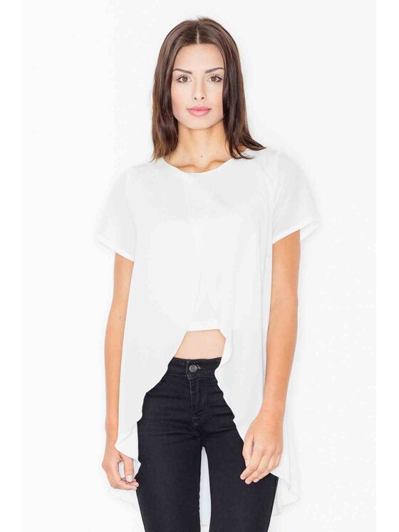 FIGL FIGLFIGL Blusa M465 Bianco Regular Fit