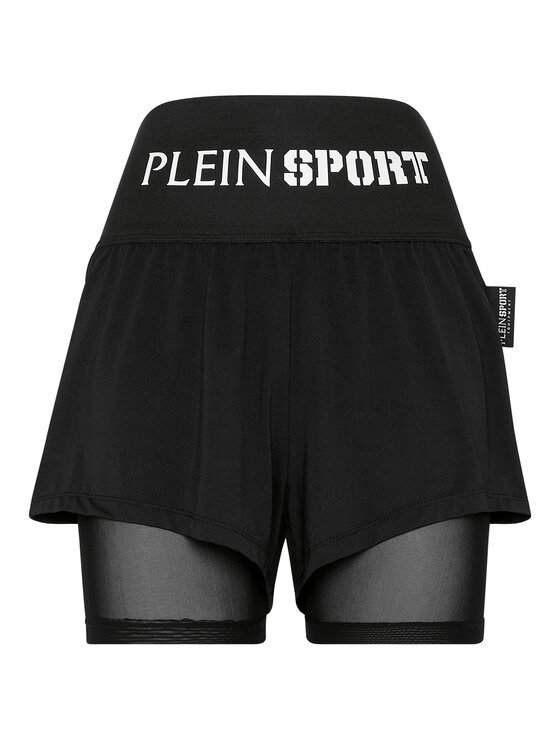 Plein Sport Plein Sport Pantaloncini 3981 Nero Active Fit