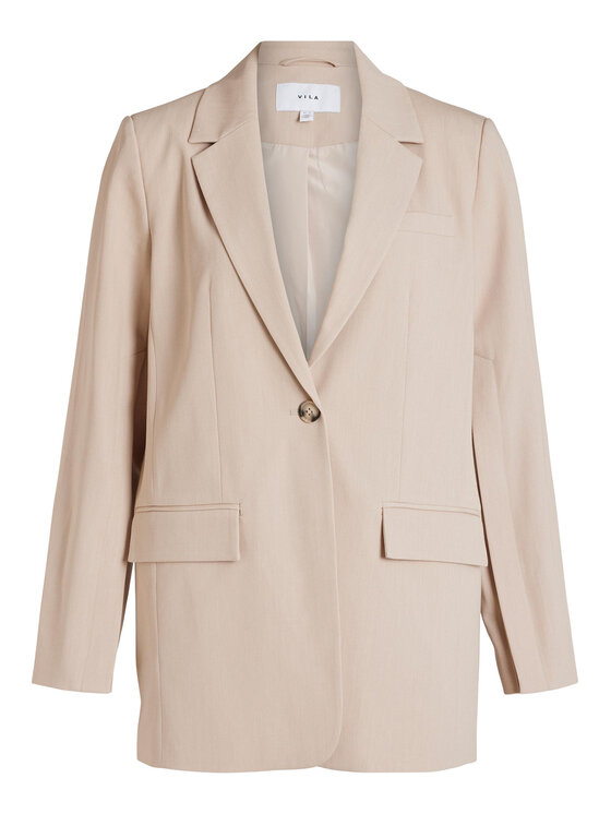 Vila Vila Sakko 14088013 Beige Regular Fit