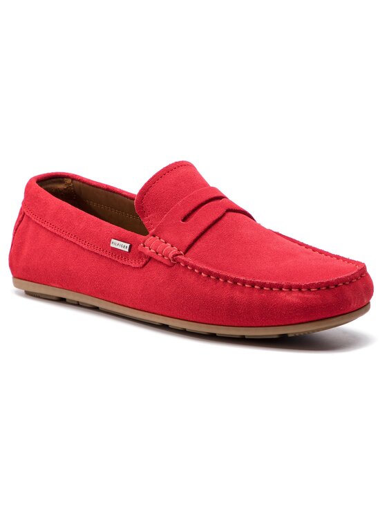 Tommy hilfiger classic suede best sale penny loafer