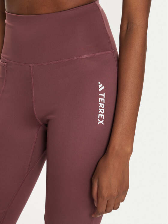 adidas adidas Legingi Terrex Multi IP6882 Rozā Slim Fit