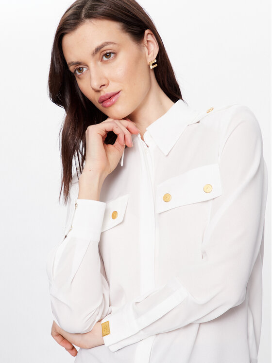 Camicia CA-046-32E2-V370 Bianco Regular Fit